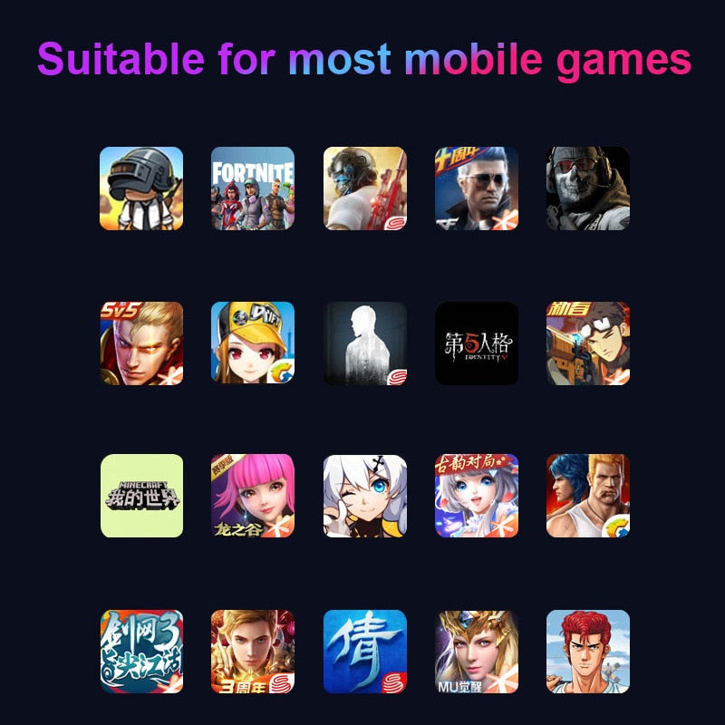 M1pro teclado e mouse controlador móvel gaming bluetooth 5.0 para android - Lumixbrasil